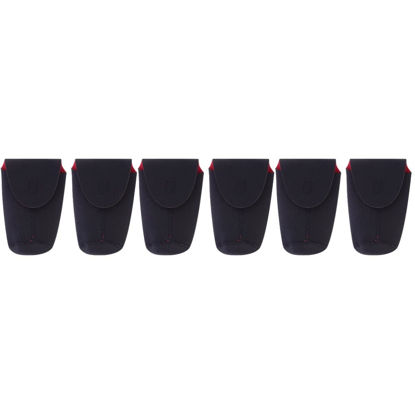 Picture of SOLUSTRE 6 pcs Lens Pouch Lens Sleeve Lens Bag Lens case Camera