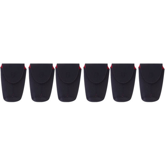 Picture of SOLUSTRE 6 pcs Lens Pouch Lens Sleeve Lens Bag Lens case Camera