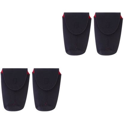 Picture of Mobestech 4 Pcs Lens Sleeve Lens Pouch Camera Lens Bag