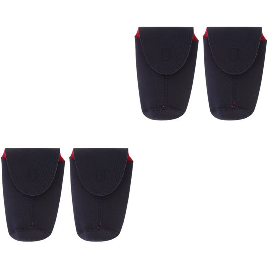 Picture of Mobestech 4 Pcs Lens Sleeve Lens Pouch Camera Lens Bag