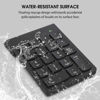 Picture of 2.4G Wireless Numeric Keypad, Plug and Play 18 Keys Ergonomic Number Pad Compatible with Windows XP/Vista/7/8/10/Android/Linux