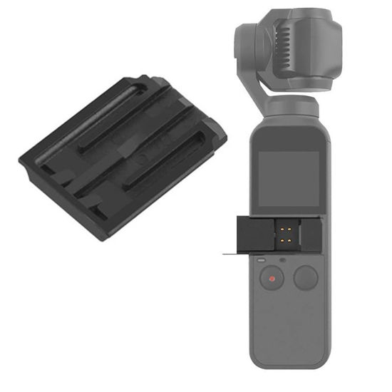 Picture of Data Interface Cap Cover for DJI OSMO Pocket Gimbal, Camera ABS Port Cover Side Door Protection Waterproof - Black