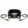 Picture of VGA Cable SVGA Super Video Cord Male 15 PIN with 3.5 Audio Monitor Wire (25FT)