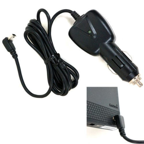 Picture of ChargerCity 12v Vehicle Power Cable Car Charger Adapter with L Shape Connect for Garmin DriveAssist DriveLuxe DriveSMart Drive 50 50LM 50LMT 60 60LM 60LMT 70 70LMT Dash Cam 10 20 30 35 GPS