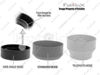 Picture of Fotodiox 3-Section Rubber Lens Hood, Sun Shade, 49mm