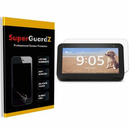 Picture of [3-Pack] for Amazon Echo Show 5 Screen Protector - SuperGuardZ, Ultra Clear, Anti-Scratch, Anti-Bubble [Lifetime Replacement]