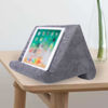 Picture of Souleden Tablet Soft Pillow Stand with Mesh Storage Pockets Multi-Angle Soft Bed Pillow Holder Lap Stand for Tablets Readers Books Magazines Kindle Black