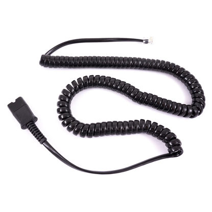 Picture of Headset Adapter U10, 26716-01 to Connect Cisco Phones' RJ9 Modular Jack for Plantronics H Series Quick Disconnect Headsets