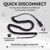 Picture of Headset Adapter U10, 26716-01 to Connect Cisco Phones' RJ9 Modular Jack for Plantronics H Series Quick Disconnect Headsets