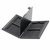 Picture of Foto&Tech BLACK Aluminum Memory Card Carrying Case 4 Slots Compatible with Compact Flash Card Lexar SanDIsk Kingston Sony