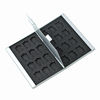 Picture of Foto&Tech Silver Aluminum Memory Card Carrying Case 24 Slots Compatible with Micro SDHC Card Lexar SanDIsk Kingston Sony Samsung