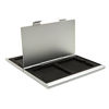 Picture of Foto&Tech Aluminum Memory Card Carrying Case 4 Slots Compatible with Compact Flash Card Lexar SanDIsk Kingston Sony