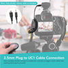 Picture of Foto&Tech 2.5 mm-UC1 Camera Remote Control Shutter Release Cable Compatible with Olympus OM-D E-M5 Mark II, E-M5, E-M1, E-M10, Pen-F, Pen E-PL7, Pen E-P5