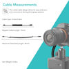 Picture of Foto&Tech 2.5mm-VPR1 Shutter Release Cable Compatible with Edelkrone SurfaceONE 2-Axis Smart Motion Control System&Sony A7R IV,A7 III II,A9,A99 II,A7 A7S A6600 A6500 A6300 A5100,RX10 IV,RX100III