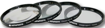 Picture of AGFA 4-Piece Close-Up Macro Multi Coated Filter Kit 72mm (+1+2+4+10) APCUF472