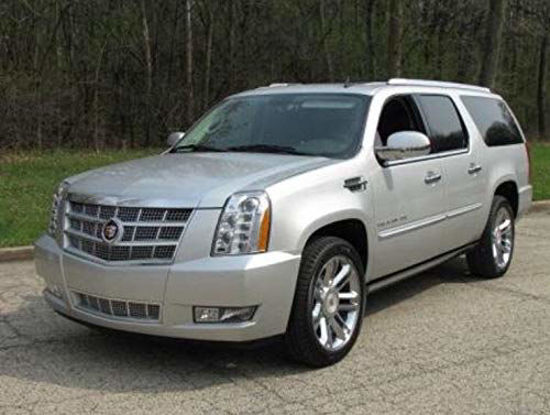Picture of Decal USA Brand 2007 2008 2009 2010 2011 2012 2013 2014 fits and Compatible with Escalade, EXT & ESV, Premium A/C Climate Control Button Repair Decals-fix Your Scratched Control Buttons Now