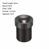 Picture of uxcell 3 Pcs CCTV Camera Lens 6mm Focal Length 720P F2.0 1/3 Inch Wide Angle for CCD Camera