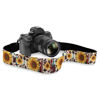Picture of Coldinair Tribal Strips Adjustable Camera Strap,Sunflower Soft Wide Camera Neck/Shoulder Strap with Genuine Leather Head for All Cameras,Universal Fit