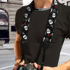 Picture of GLENLCWE Skeleton Camera Strap for Women Men Halloween Wide Camera Shoulder Strap Adjustable for Photographer Fit Most Cameras