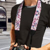 Picture of Kathyboom Cherry Blossom Bird Camera Shoulder Strap, Adjustable Camera Neck Strap with Quick Release and Safety Tether Quick Release Camera Crossbody Straps for Men Women Travel Outdoor
