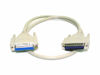 Picture of Monoprice 3-Feet DB25 M/F Molded Cable (101591) White
