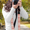 Picture of Boatee Aesthetics Aztec Camera Strap, Retro Cotton Canvas Woven Strap Universal Shoulder Neck Strap Belt for ALL DSLR/SLR Cameras Adjustable Thin Strap for Adults & Kids