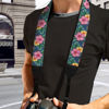 Picture of Boatee Aesthetic Morning Glory Thin Camera Strap Cross Body Camera Strap Digital Camera Wrist Strap Great Gift for Men&Women Camstrap - Hands-Free Strap For Cameras