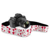 Picture of Boatee Heart Camera Strap Camera Lanyard Camera Straps for Photographers Valentine's Day Gifts Camera Strap Crossbody Film Camera Strap Digital Camera Wrist Strap Camera Holder Strap White