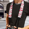 Picture of Boatee Heart Camera Strap Camera Lanyard Camera Straps for Photographers Valentine's Day Gifts Camera Strap Crossbody Film Camera Strap Digital Camera Wrist Strap Camera Holder Strap White