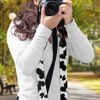 Picture of Boatee Cow Stripes Camera Strap Long Camera Strap Camera Harness For Photographers Multi-function Universal Fit Neck Shoulder & Crossbody Strap Quick Release Dslr Strap