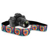 Picture of Boatee Abstract Swirl Design Tie Dye Camera Straps For Photographers Camera Sling Strap Binocular Straps For All Binoculars Camera Holder Strap Personalized Camera Strap Double Camera Strap