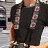 Picture of Boatee Abstract Swirl Design Tie Dye Camera Straps For Photographers Camera Sling Strap Binocular Straps For All Binoculars Camera Holder Strap Personalized Camera Strap Double Camera Strap