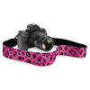 Picture of Boatee Pink Leopard Print Adjustable Camera Strap Thin Camera Strap for ALL DSLR/SLR Cameras Shoulder Strap Universal Quick Release Camera Strap Cotton Carrier Camera Harness