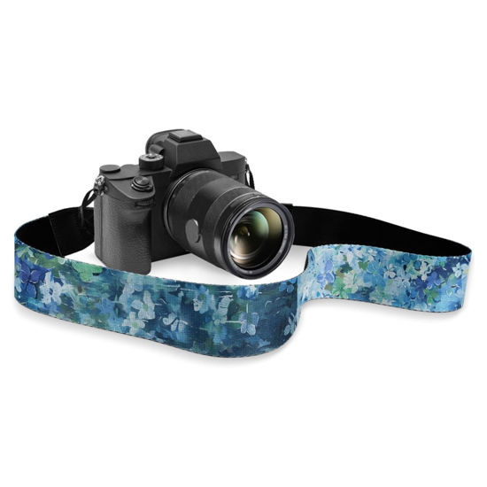 Picture of Boatee Aesthetic Flower Camera Straps Adjustable Camera Strap Camera Harness For Photographers Camstrap - Hands-Free Strap For Cameras Digital Camera Wrist Strap
