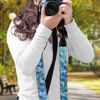 Picture of Boatee Aesthetic Flower Camera Straps Adjustable Camera Strap Camera Harness For Photographers Camstrap - Hands-Free Strap For Cameras Digital Camera Wrist Strap