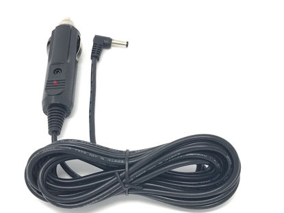 Picture of DCPOWER CAR DC Power Cord Compatible Replacement for BOYO Vision VTR104 Blackbox DVR Records Audio & Video w/ 1.3MP Camera
