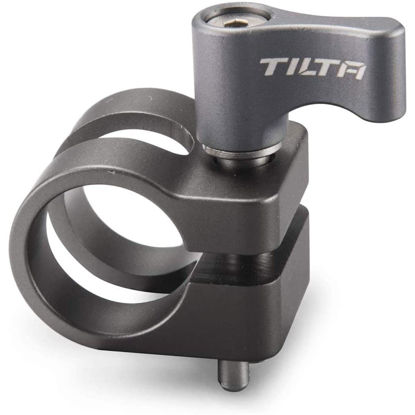 Picture of Tiltaing 15mm Top Single Rod Holder (Black) - Compatible with Most Tiltaing Full and Half Camera Cages