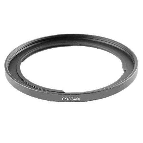 Picture of Replacement Metal Ring Adapter (FA-DC67A) for Canon PowerShot SX540 SX530 SX520 SX70 SX60 SX50 SX40 HS, SX30 SX20 SX10 is