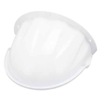 Picture of Universal DS1250ZJ Security Camera Accessory and Mounting Bracket, Sun Rain Shade Security Camera Cover for Homes for Outdoors, 11 x 8.3 x 6.3 inch (White)