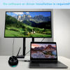 Picture of USB Volume Control, Volume Knob Lossless Audio Computer with USB Cable, Computer Sound Controller with RGB Light, Mute Volume Control for XP, MAC, Vista, Win 7, 8, 10, Android