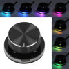 Picture of USB Volume Control, Volume Knob Lossless Audio Computer with USB Cable, Computer Sound Controller with RGB Light, Mute Volume Control for XP, MAC, Vista, Win 7, 8, 10, Android