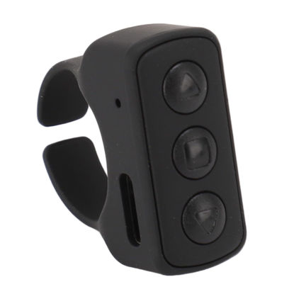 Picture of Sanpyl Remote Scrolling Ring for TikTok, Bluetooth Ring Controller Page Turner for Kindle, Camera Shutter Remote Control for Smartphone Camera (Black)