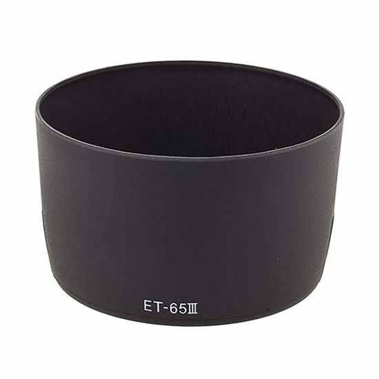 Picture of Adorama Dedicated Lens Hood for Canon EF 85/1.8, EF 100/2, EF 135/2.8 SF, EF 100-300/4.5-5.6 USM, EF 70-210/3.5-4.5 USM (ET-65 III)