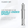 Picture of Flashpoint Double-Ended Spigot with 5/8" Stud and 1/4"-20 Threads