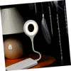 Picture of IWOWHERO USB Gooseneck Lamp with Voice Activation Flexible Bedside Reading Light for Nighttime Use Ideal for Readingbed as Bathroom Night Light