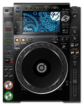 Picture of Bruni Screen Protector Compatible with Pioneer CDJ-2000NXS2 Protector Film, Crystal Clear Protective Film (2X)