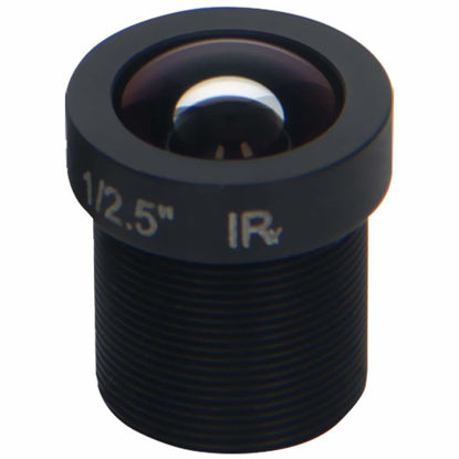 Picture of Othmro 2Pcs 6mm CCTV Camera Lens 3MP F2.0 Pixels Security WiFi Camera Lens, 1/2.5 Inch Wide Angle for Camera M12 Threaded Dia for CCTV IP Camera Panoramic CCTV Camera Lens