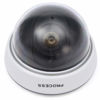 Picture of YUHOME 1Pc Simulation Camera Fake Dummy Dome Surveillance Security Camera Flashing Red Light (White)