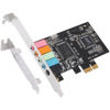 Picture of pizarra PCIe Sound Card 5.1, PCI Surround Card 3D Stereo Audio with High Sound Performance PC Sound Card CMI8738 Chip