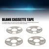 Picture of GOWENIC Reel to Reel Cassette Tape, Blank Cassette Tape Kit 4 Rolls 2 Wheels, Premium Material, Stable Performance, Professional Design, for Music Recording (Black Grey)